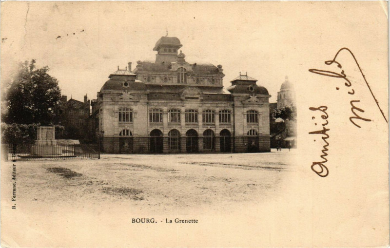 Carte postale ancienne Bourg La Grenette