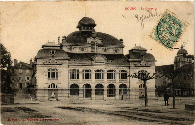 Carte postale ancienne Bourg La Grenette