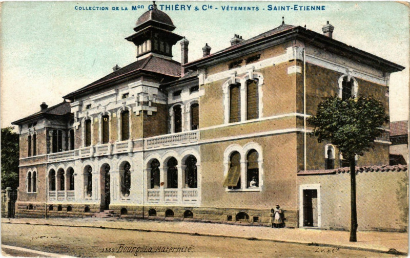 Carte postale ancienne Bourg La Maternité