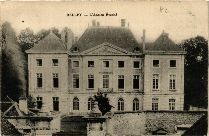 Carte postale ancienne Belley L'Ancien Eveche à Belley
