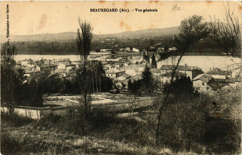 Carte postale ancienne Beauregard Vue générale à Beauregard