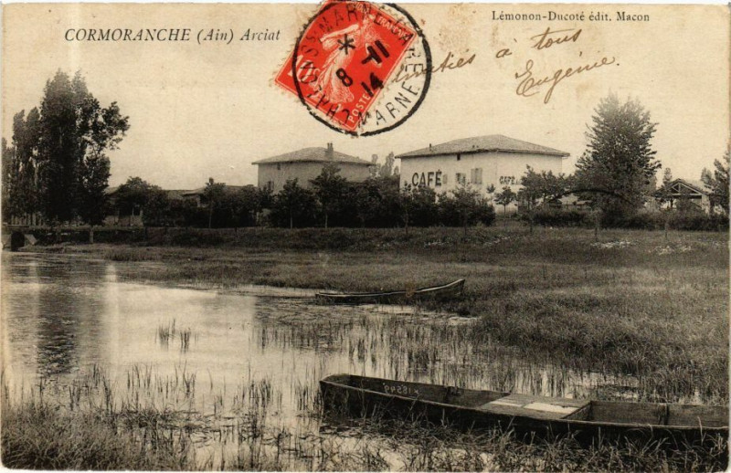 Carte postale ancienne Cormoranche Arciat