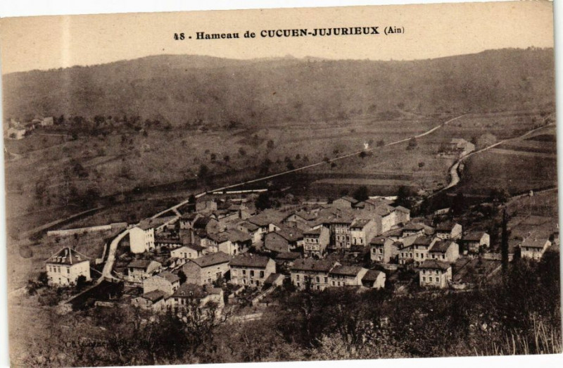 Carte postale ancienne Hameau de Cucuen- Jujurieux à Jujurieux