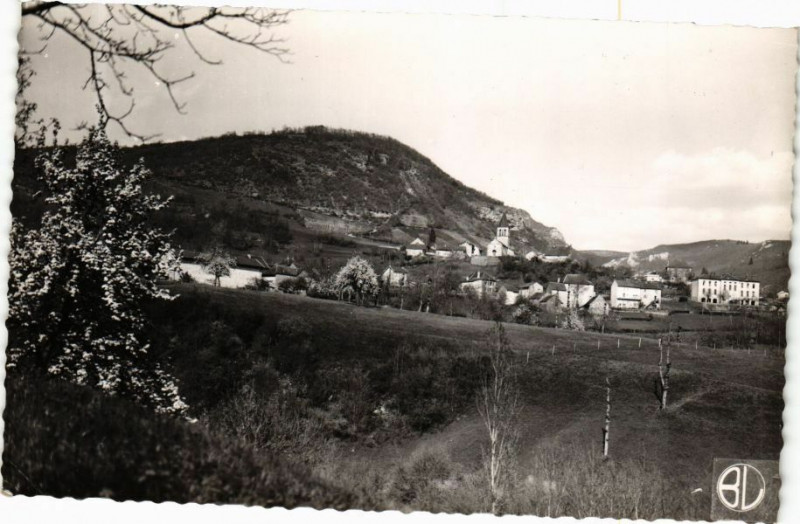 Carte postale ancienne Vues de l'Ain Benonces Vue générale à Bénonces