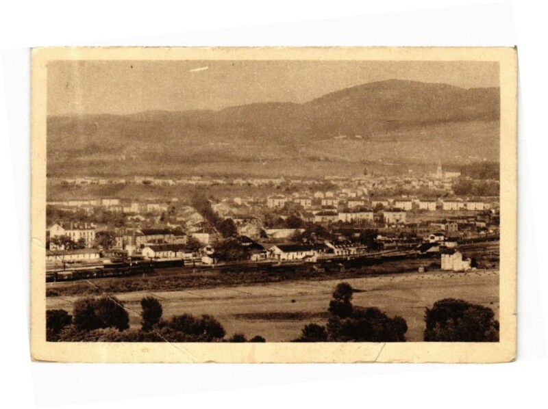 Carte postale ancienne Vues de l'Ain Amberieu-en-Bugey Vue Générale à Ambérieu-en-Bugey