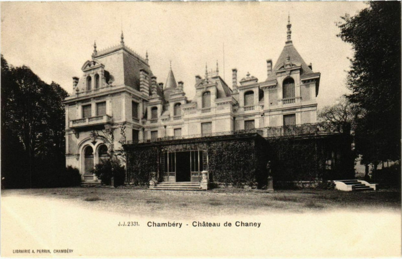 Carte postale ancienne Chambery - Chateau de Chaney à Chambéry