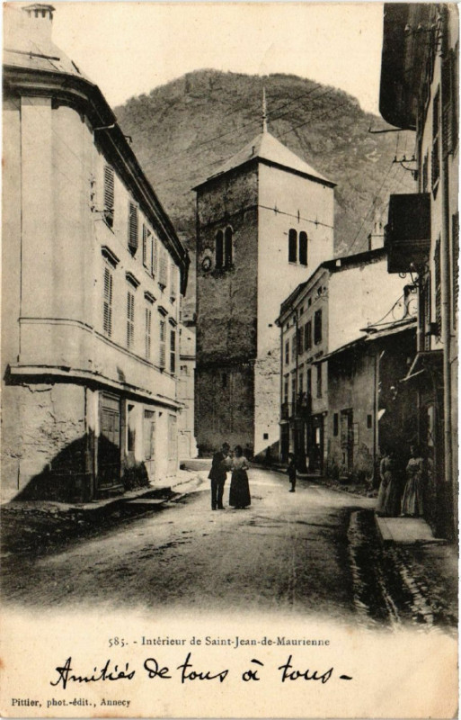Carte postale ancienne Saint-Jean-de-Maurienne - Interieur de Saint-Jean-de-Maurienne à Saint-Jean-de-Maurienne