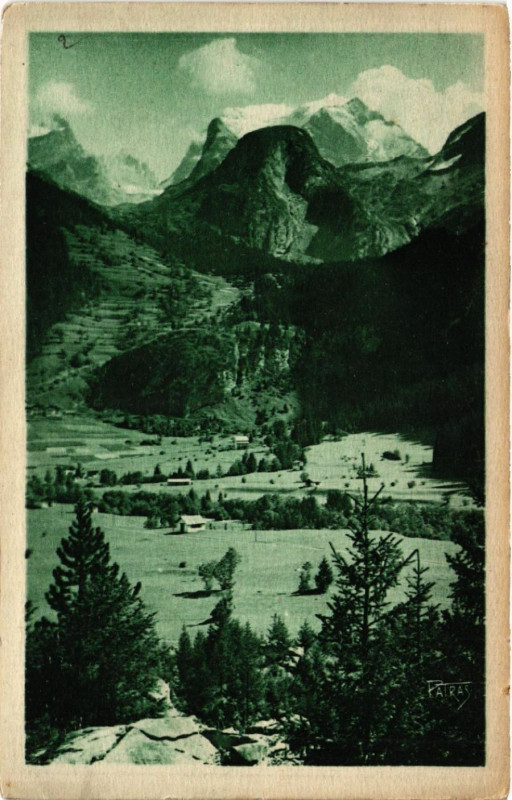 Carte postale ancienne Pralognan-la-Vanoise - La Grande Casse à Pralognan-la-Vanoise