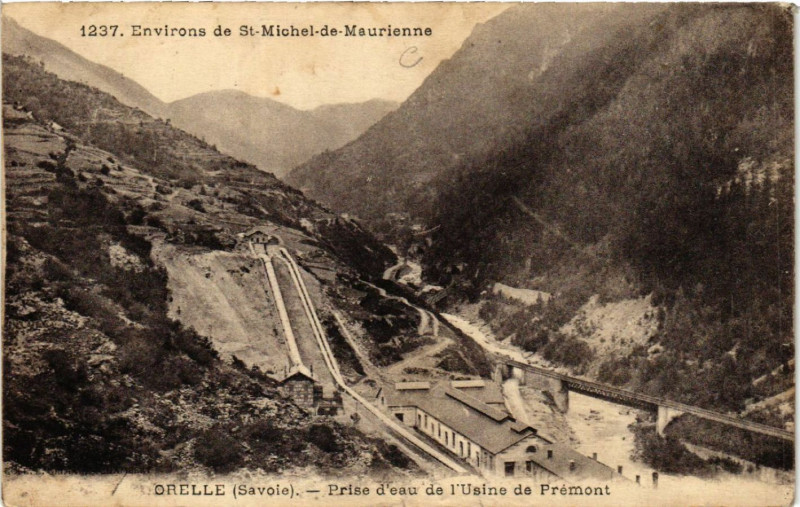 Carte postale ancienne Env. de Saint-Michel-de-Maurienne à Saint-Michel-de-Maurienne