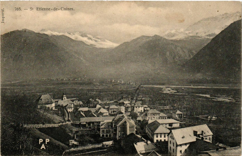 Carte postale ancienne Saint-Etienne-du-Cuines