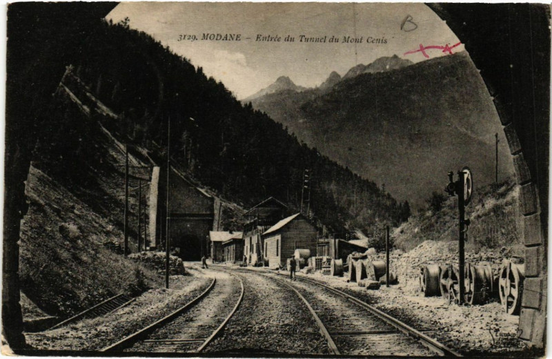 Carte postale ancienne Modane - N.-D. du Charmaix à Modane