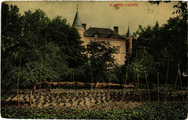 Carte postale ancienne Saint-Genix-d'Aoste
