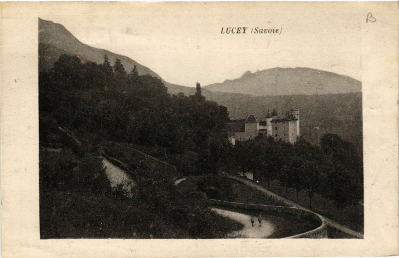 Carte postale ancienne Lucey à Lucey