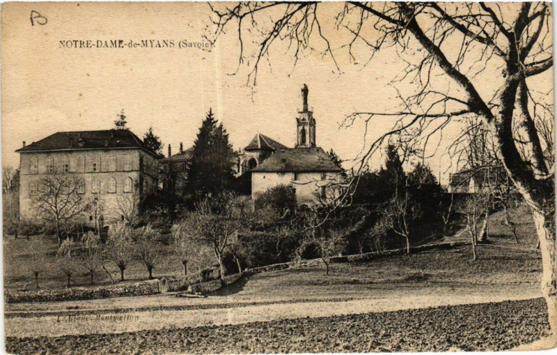 Carte postale ancienne N.-D.-de-Myans à Myans