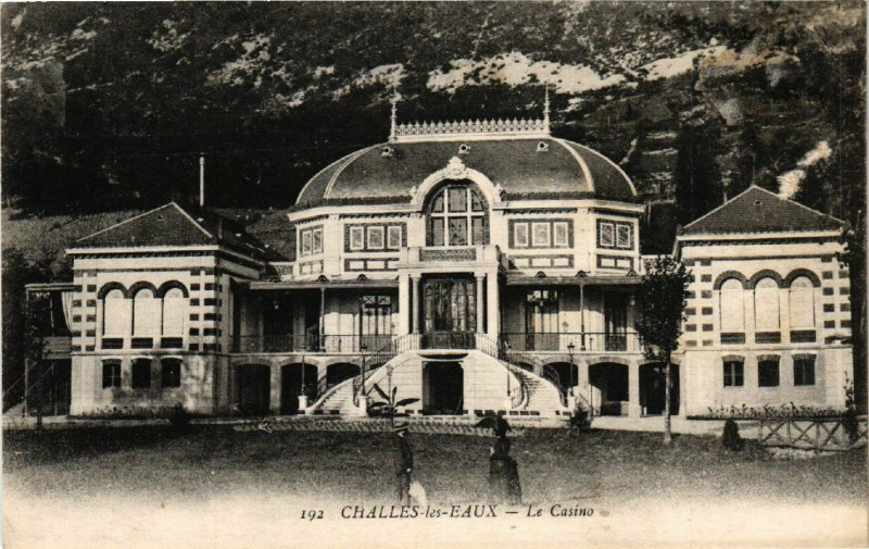 Carte postale ancienne Challes-les-Eaux - Le Casino à Challes-les-Eaux