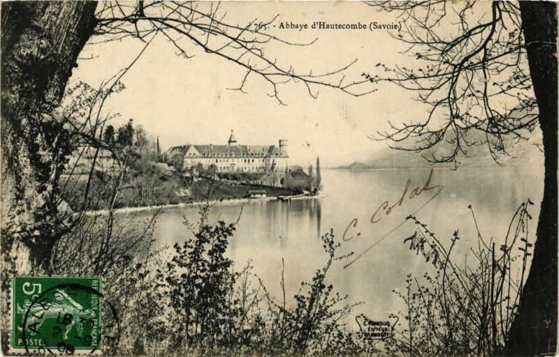 Carte postale ancienne Abbaye d'Hautecombe