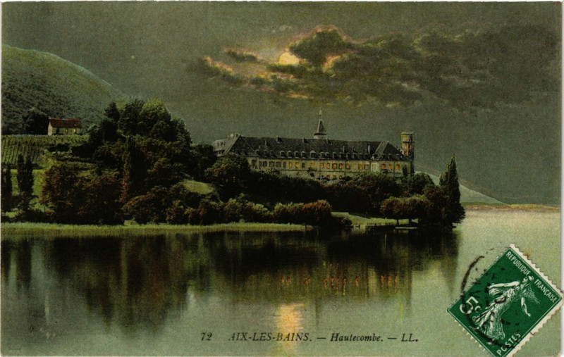 Carte postale ancienne Aix-les-Bains - Hautecombe à Aix-les-Bains