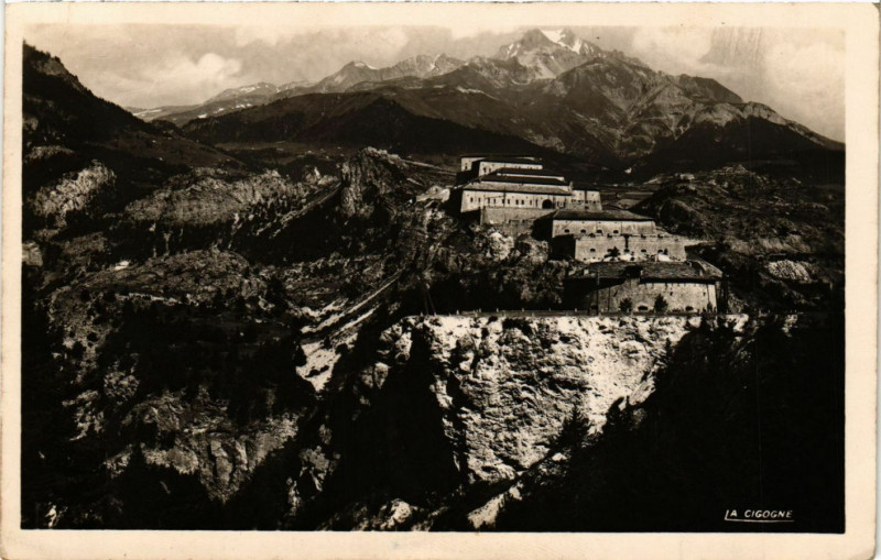 Carte postale ancienne Env. de Modane - Forts de l'Esseillon à Modane