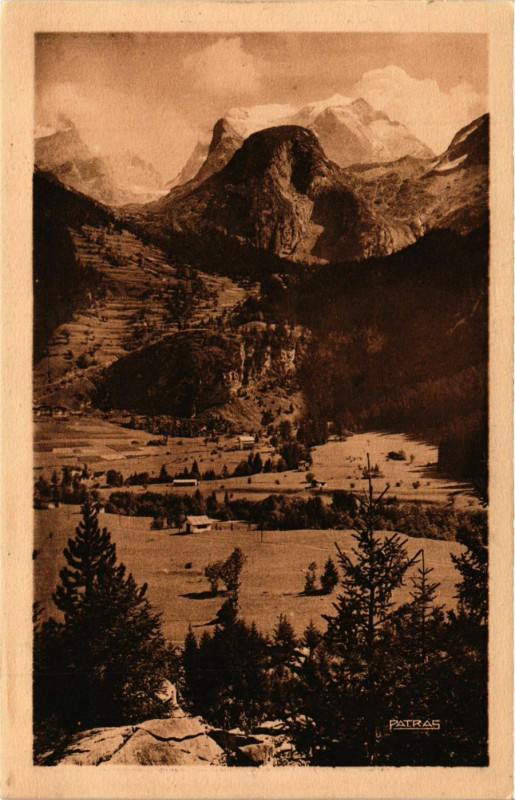 Carte postale ancienne Pralognan-la-Vanoise - La Grande Casse à Pralognan-la-Vanoise