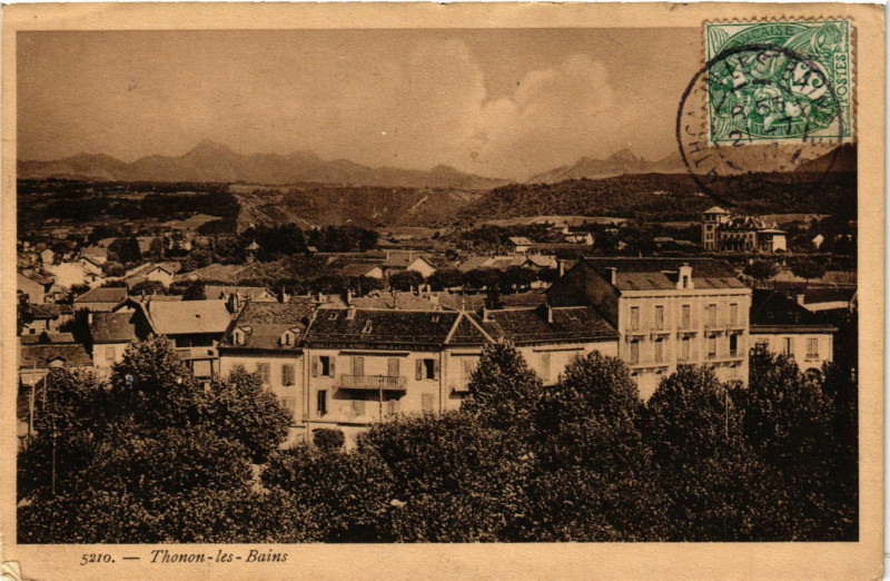 Carte postale ancienne Thonon-les-Bains