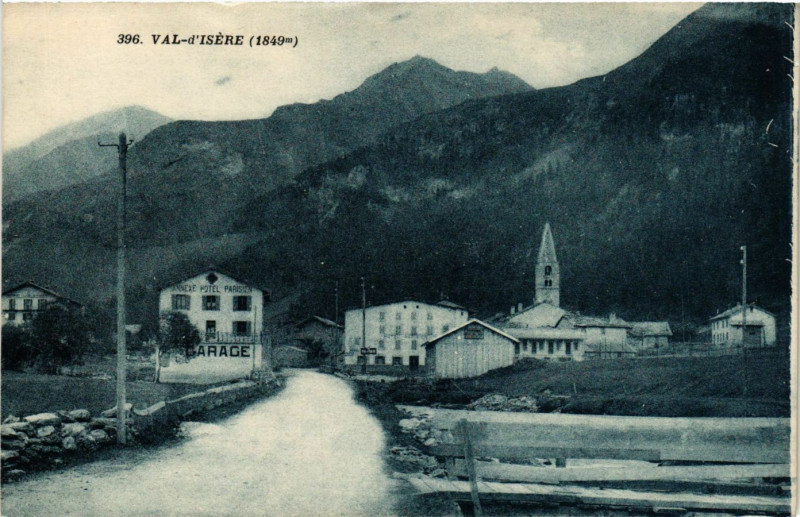 Carte postale ancienne Val d'Isere (1849 m)