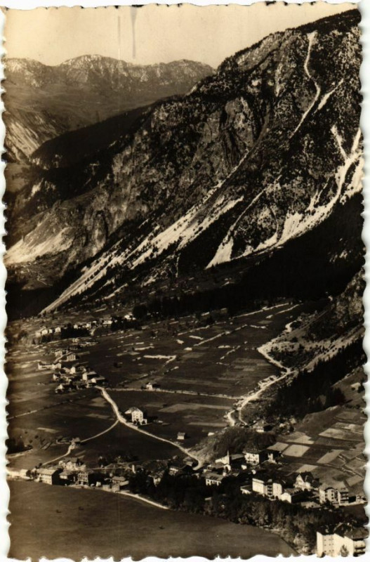 Carte postale ancienne Pralognan-la-Vanoise - La Vallée à Pralognan-la-Vanoise
