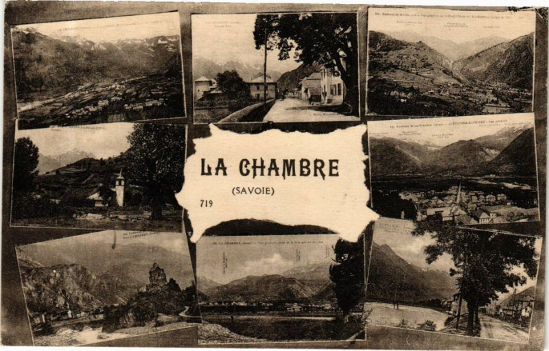 Carte postale ancienne La Chambre - Souvenir à La Chambre