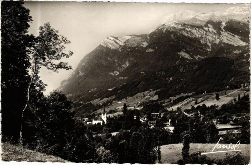 Carte postale ancienne Frontenex - Le Chef-Lieu à Frontenex