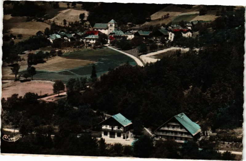 Carte postale ancienne Queige Chef-lieu à Queige