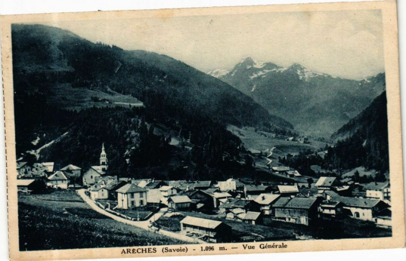 Carte postale ancienne Arches - Vue générale