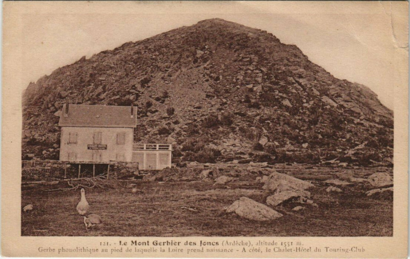 Carte postale ancienne Le Mont Gerbier-des-Joncs