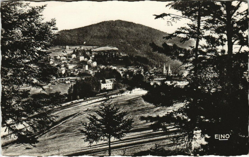 Carte postale ancienne Lalouvesc - Paysage sur le Mont-Chaix à Lalouvesc