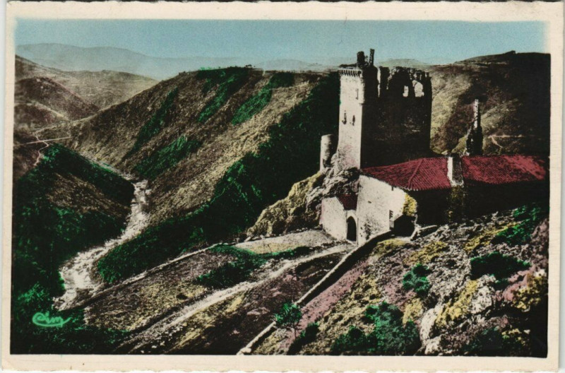 Carte postale ancienne Environs de Vernaux - La Tourette