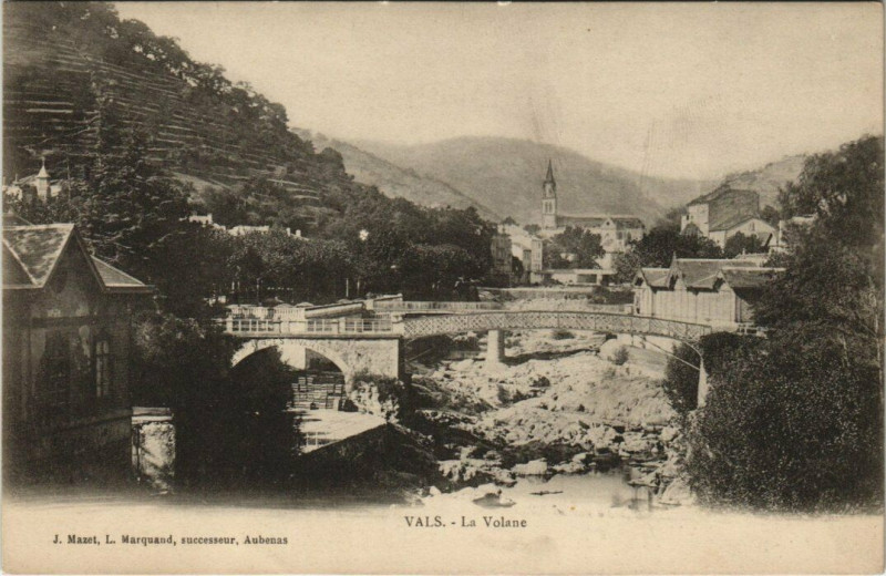 Carte postale ancienne Vals - La VOlane
