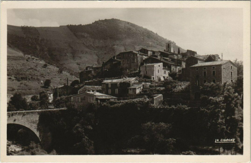 Carte postale ancienne Coux - Vue générale à Coux