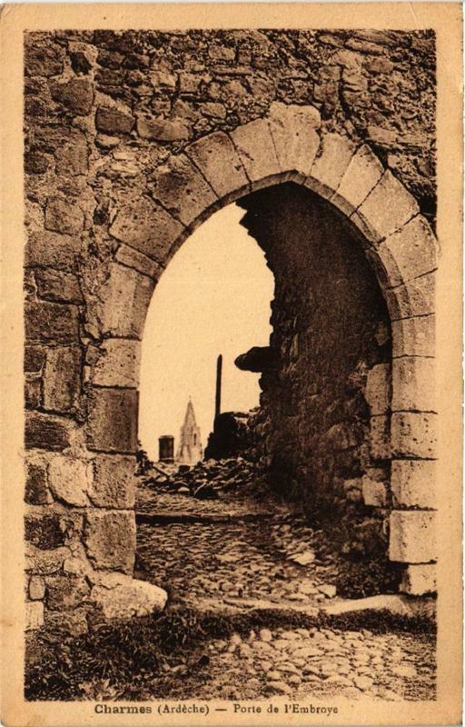 Carte postale ancienne Charmes Porte de l'Embroye
