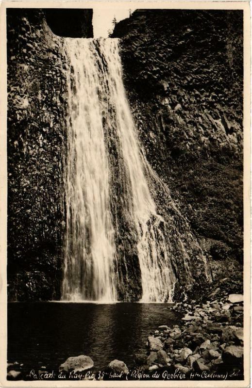 Carte postale ancienne Cascade du Ray-Pie 35 hauf