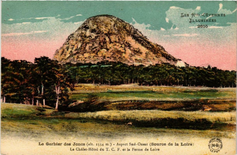Carte postale ancienne Le Gerbier-des-Joncs Aspect Sud-Ouest