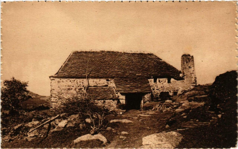 Carte postale ancienne Au Gerbier-des-Joncs La Ferme de la Loire
