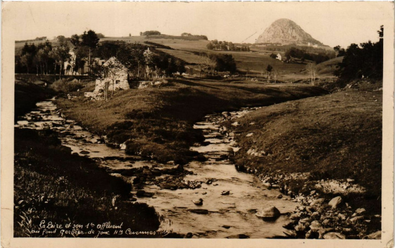 Carte postale ancienne Gerbier-des-Joncs - Hautes-Cevennes - La Loire