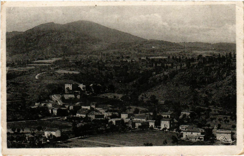 Carte postale ancienne Boucieu-le-Roi - Vue générale à Boucieu-le-Roi