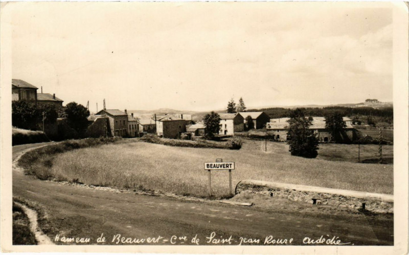 Carte postale ancienne Beauvert - Vue