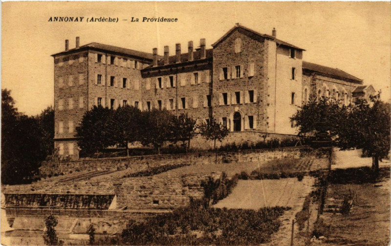 Carte postale ancienne Annonay - La Providence à Annonay