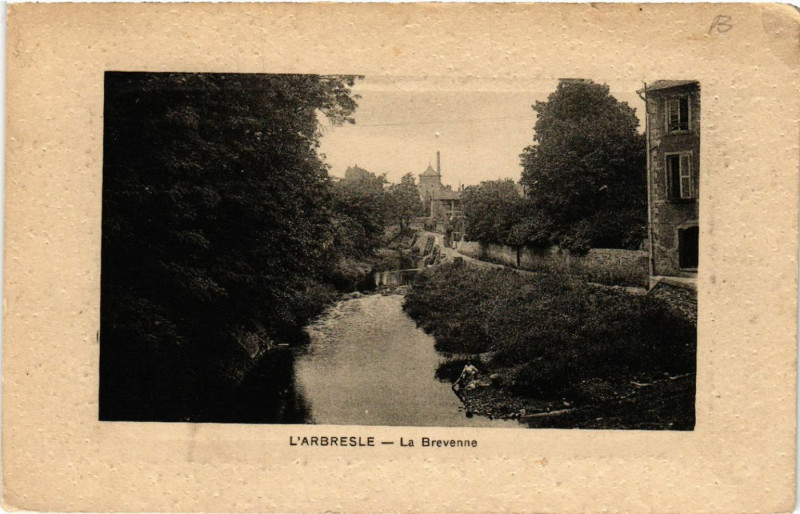 Carte postale ancienne L'Arbresle La Brevenne