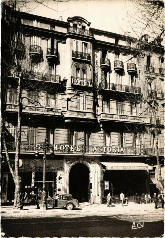Carte postale ancienne Marseille - Hotel Astoria à Marseille