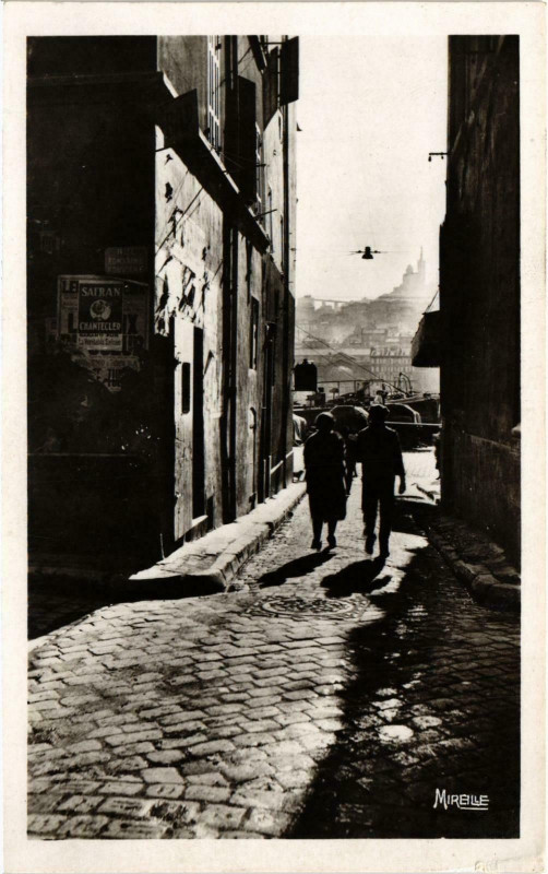 Carte postale ancienne Marseille - Marseille Pittoresque (Rue des Tamaris) à Marseille
