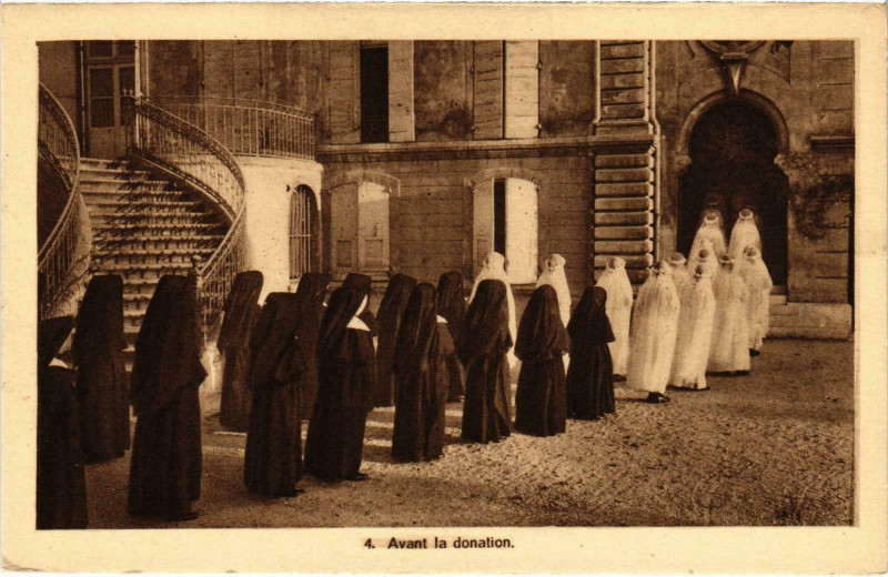 Carte postale ancienne Marseille - Avant la donation à Marseille