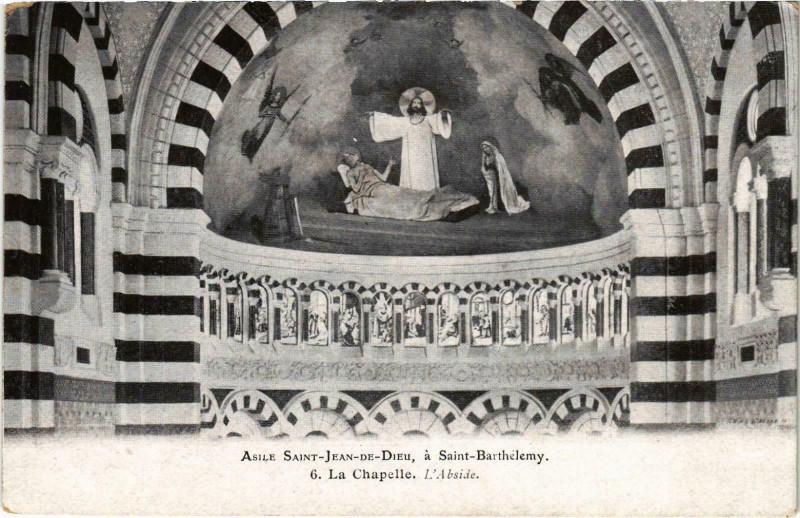 Carte postale ancienne Marseille - Asile St-Jean-De-Dieu a St-Barthelemy à Marseille