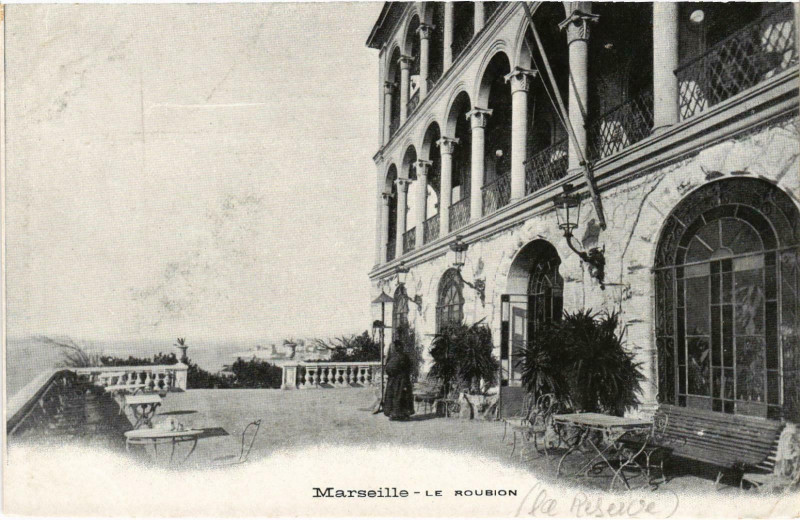 Carte postale ancienne Marseille - Le Roubion à Marseille