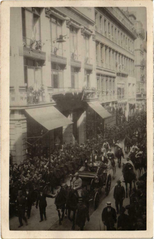 Carte postale ancienne Marseille - 24 Avril 1927 carte photo à Marseille